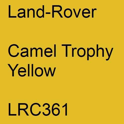 Land-Rover, Camel Trophy Yellow, LRC361.